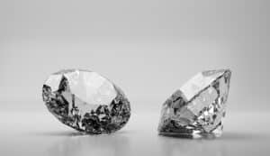 close up of diamonds representing diamond shapes