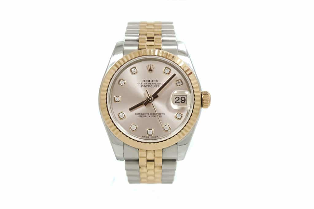 two tone rose gold rolex price