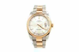 Men’s Rolex Two-Toned Stainless Steel and Rose Gold Oyster Band