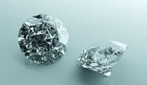 close up of cut diamonds that work well for popular teen jewelry 