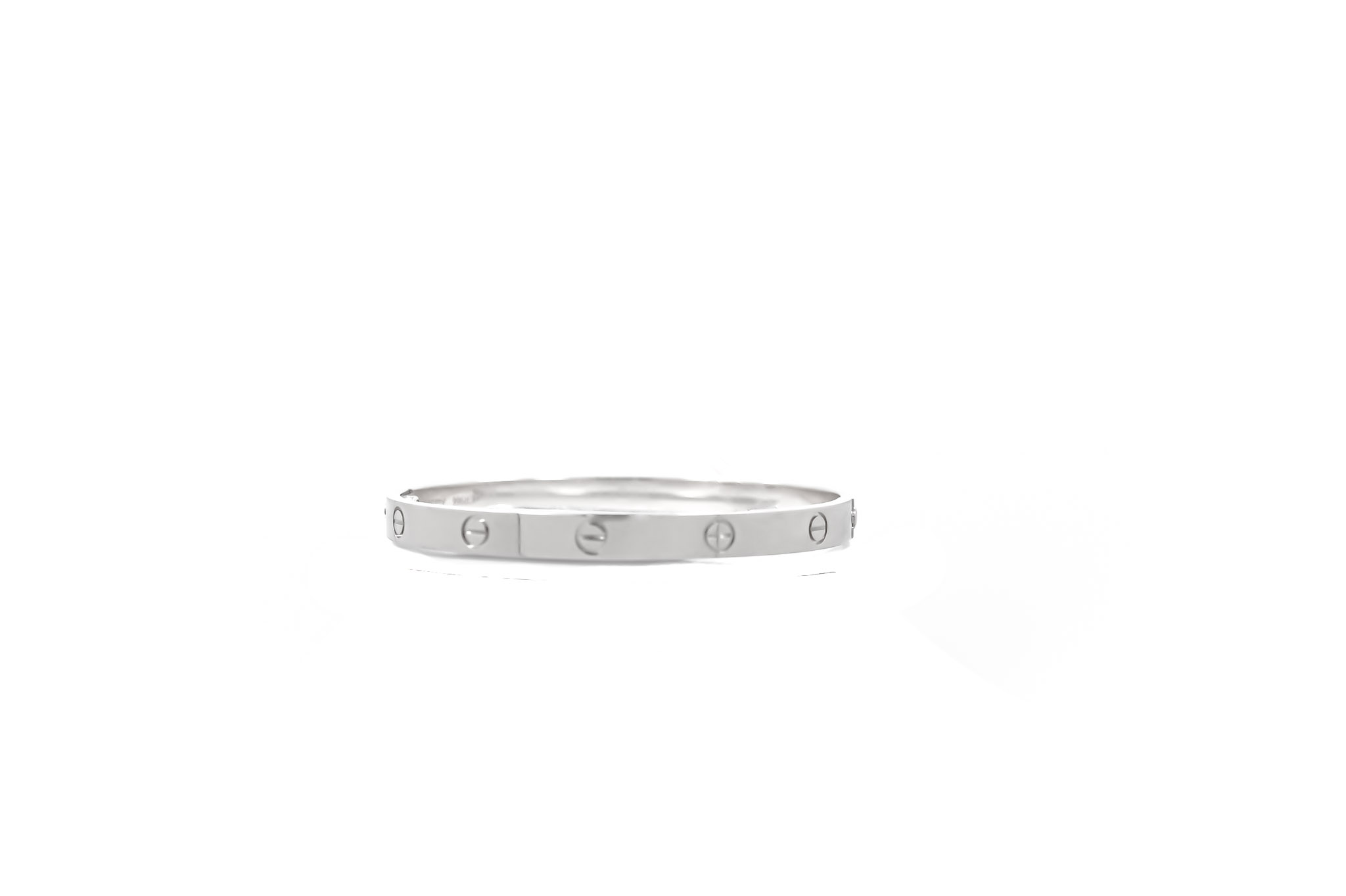 CRB6029917 - LOVE bracelet, 1 diamond - White gold, diamond - Cartier